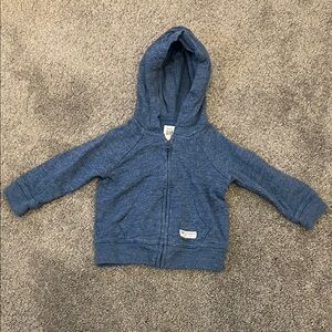 Baby GAP Blue Zip-Up Hoodie NWOT